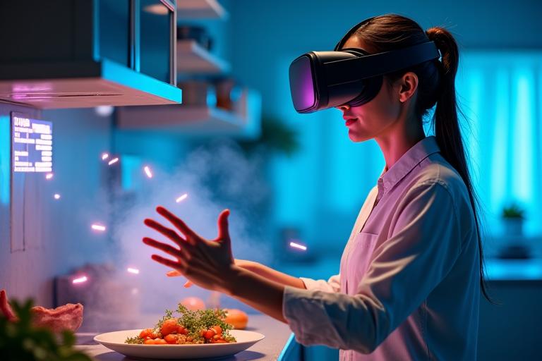 Virtual reality matlagingsopplevelse